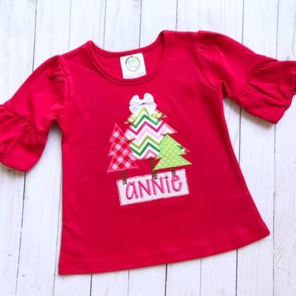 Christmas Tree Shirt / Christmas Tree Tunic /..