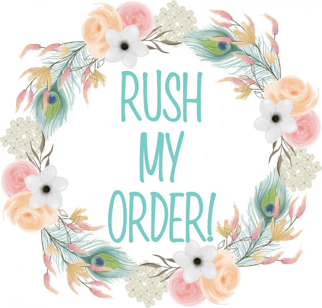 Rush My Order!!